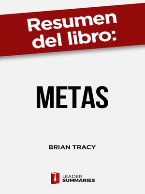 cover image of Resumen del libro "Metas" de Brian Tracy